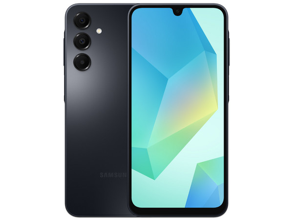 Smartphone Samsung Galaxy A16: Procesador Octa-Core (hasta 2.2 GHz),Memoria RAM de 4GB, Almacenamiento de 128GB, Pantalla Super AMOLED de 6.5", FHD+, Bluetooth, Wi-Fi, Cámara principal de 50MP, Android 14, Color Negro.