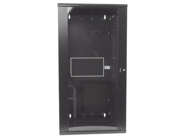 Gabinete Panduit PanZone de Montaje en Pared, de 19", Puerta con Ventana de Seguridad, 26 UR, 635mm de Profundidad, Color Negro. - imagen 2