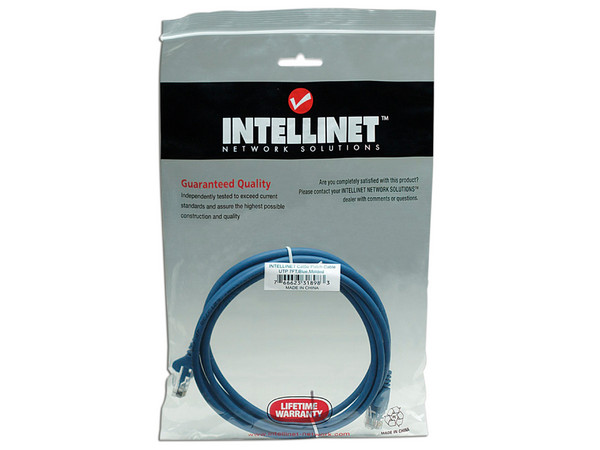 Cable Patch Intellinet Cat5e UTP, 2m. Color Azul. - imagen 3