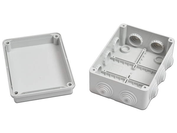 Caja de Derivación Gewiss GW-44-006, PVC, Tapa Atornillada, Para Exterior, 10 Entradas. - imagen 2