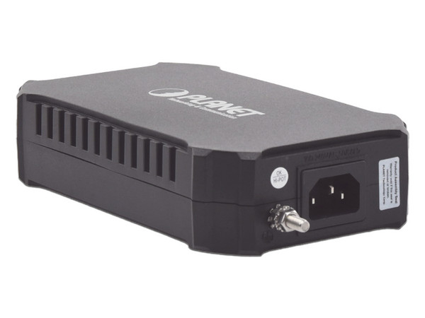 Inyector de corriente Planet POE-175-95 de 1 puerto Ethernet, 95W, con fuente interna, PoE. - imagen 3
