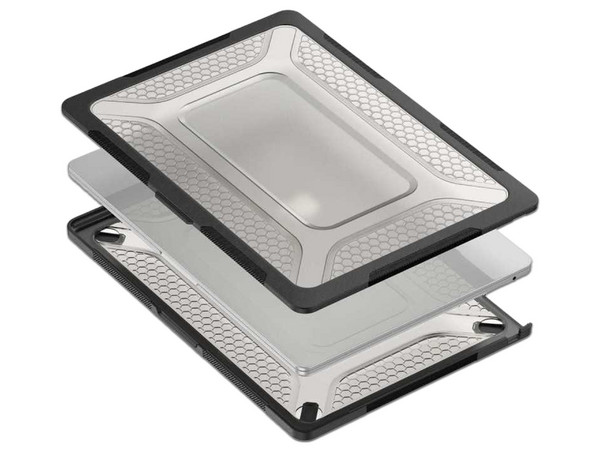 Funda Protectora TEKKU HC para MacBook Air 15", Color Negro. - imagen 2