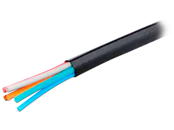 Cable de Fibra óptica LEVITON GFOM3UNI06LU-Eca de 6 hilos, Multimodo OM3. Color Negro.