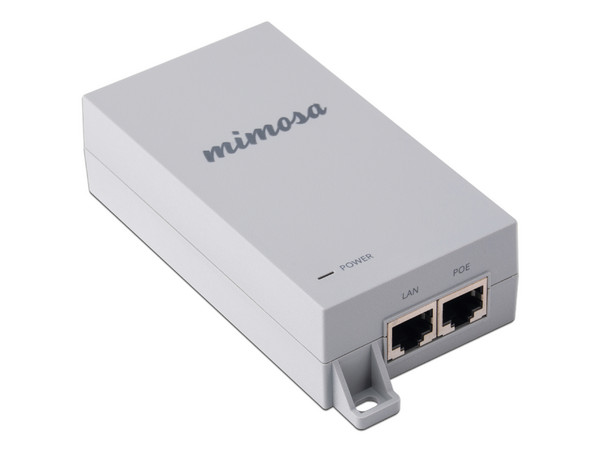 Inyector PoE Pasivo Mimosa, Gigabit 50 V para radios A5-14, A5c, B5c, B5, B11, B24, C5c, C5x. - imagen 2