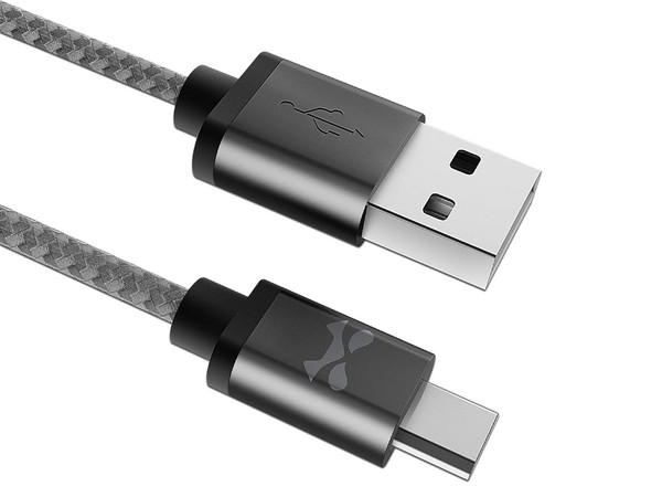 Cable USB GHOSTEK USB-A a Micro USB, 1.8m. Color Negro. - imagen 3