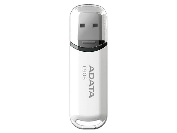 Unidad Flash USB 2.0 ADATA C906 de 64GB. Color Blanco.
