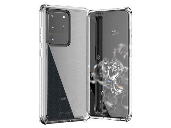 Funda Uso Rudo Ballistic Jewel Spark, para Samsung S20 Ultra. Diseño Transparente.