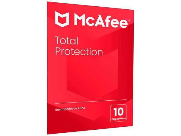 Antivirus McAfee Total Protection, 10 dispositivos, 1 Año. - imagen 2