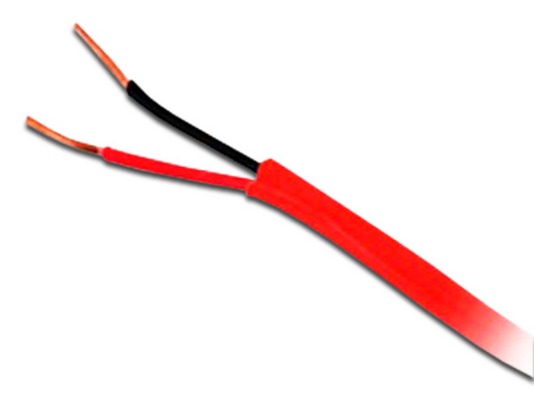 Bobina de Alambre de Cobre para Cableado Resideo 4311-1104/1000 de 2 Pares, 2 x 16 AWG, Color Rojo, 305m.