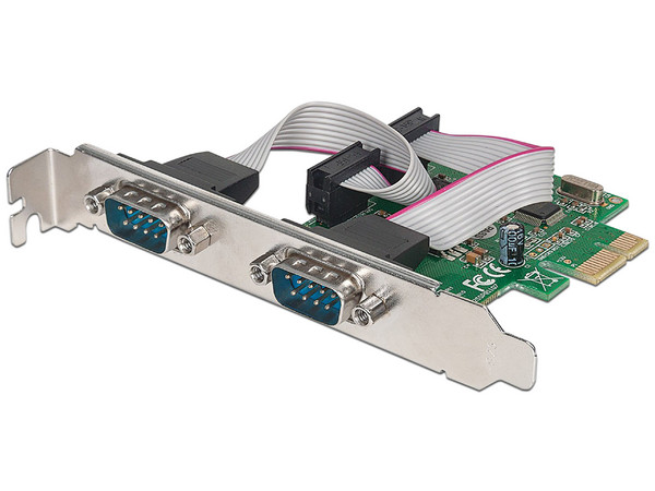 Tarjeta Manhattan Serial PCI Express de 2 puertos