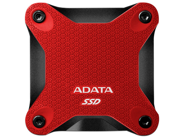 Unidad de Estado Sólido Portátil ADATA SD620-512GCRD de 512GB, USB 3.2, Color Rojo.