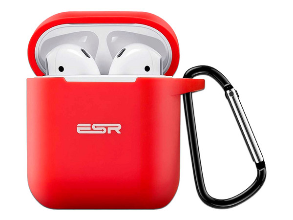 Funda ESR Bounce para AirPods 1 y 2. Color Rojo.