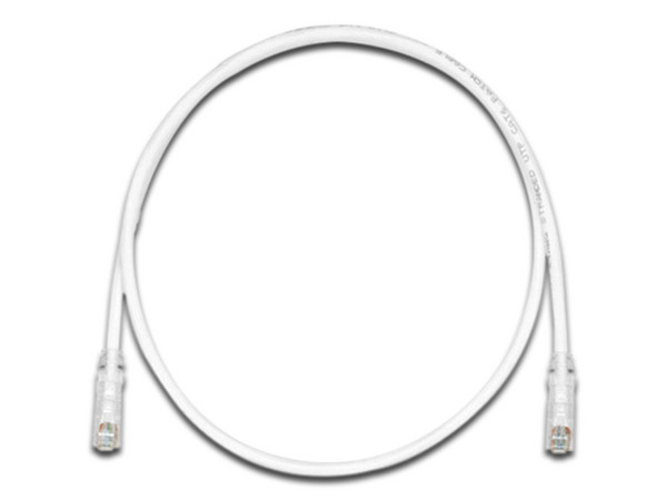 Cable de red UTP de parcheo Panduit, Cat6, RJ-45 Macho / RJ-45 Macho, 3m. Color Transparente.