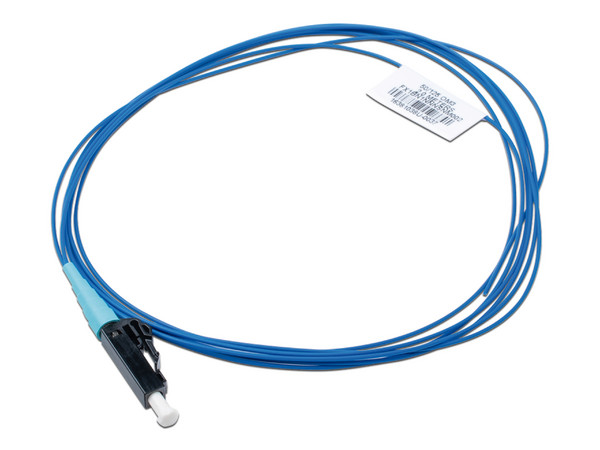 Pigtail de Fibra Óptica Panduit, Conector LC Simplex, Multimodo OM3 50/125, 900um, 2m. Color Azul.