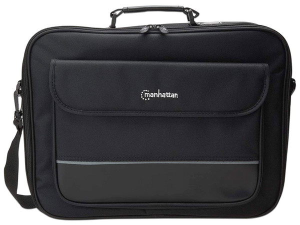 Maletín Manhattan Empire para Laptop de  hasta 17". Color Negro.
