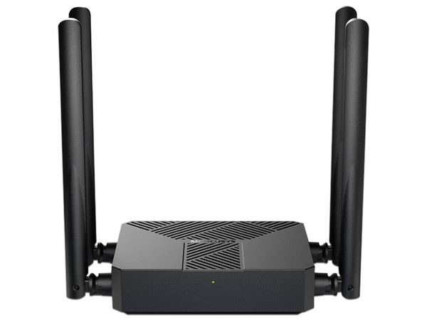 Router Inalambrico Mercusys Ax1500 MR62X, 4 Antenas, Wi-fi 6, 2 Rj-45, 1501 Mbit/s, Color Negro.