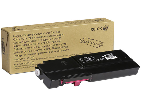 Cartucho de tóner, Magenta, Modelo: 106R03535.