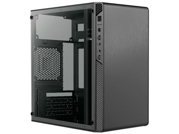 Gabinete Acteck Performance II Micro Torre, Micro-ATX, Color Negro.