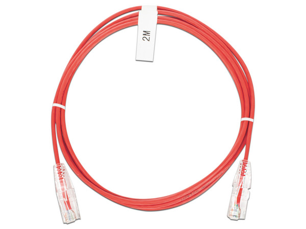 Cable de Red LinkedPro, Cat6, UTP (M-M), 24 AWG, 2m. Color Rojo.