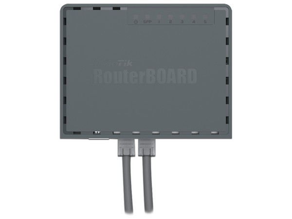 Router MikroTik RB760IGS con 5 Puertos Gigabit Ethernet y 1 Puerto SFP, Dual Core, PoE in, PoE Out. - imagen 3