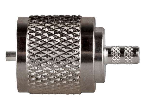 Conector RF Industries RFU-505, UHF Macho (PL-259) de Anillo Plegable para Cables RG-58/U, RG-142/U. - imagen 2