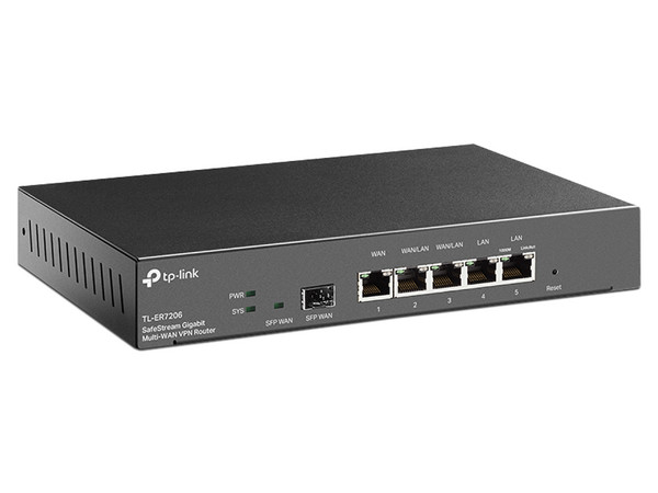 Ruteador TP-LINK TL-ER7206, 4 puertos Gigabit Ethernet, 1 SFP, Firewall. - imagen 2