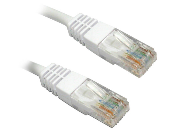 Cable de Red LinkedPro, Cat6, UTP (M-M), 24 AWG, 2m. Color Blanco.
