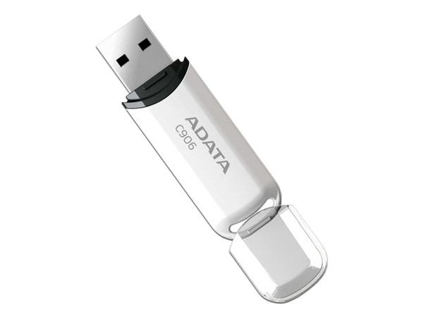 Unidad Flash USB 2.0 ADATA C906 de 64GB. Color Blanco. - imagen 2