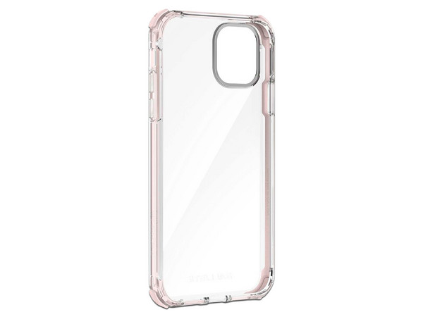 Funda protectora transparente Ballistic Bshock X90 para iPhone 11 Pro Max. Borde Color Rosa. - imagen 2
