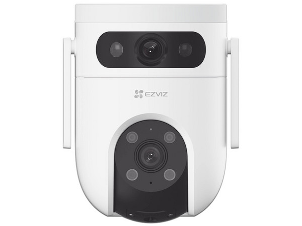 Cámara PT Doble Lente 6MP (3MP+3MP), detección de personas y vehículos con IA, visión nocturna a color, vista simultánea de cámara PT y cámara fija, audio bidireccional. - imagen 2