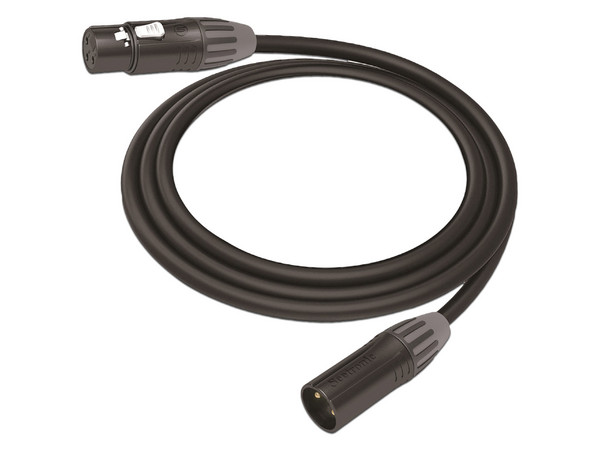 Cable XLR de 3 polos Cosmiconn, Conector Hembra-Macho, ideal para microfonía, 5m.