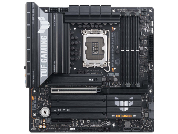 T. Madre ASUS TUF GAMING B860M-PLUS WIFI, Chipset Intel B860, Soporta: Procesadores Intel Core Ultra (Serie 2), LGA1851, Memoria DDR5 8800+MT/s, 256GB Max, Wi-Fi 7, 2.5Gb Ethernet, ATX