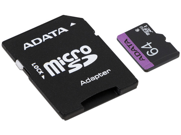 Memoria MicroSDXC UHS-1 ADATA Premier de 64GB, Clase 10, incluye adaptador SD. - imagen 2