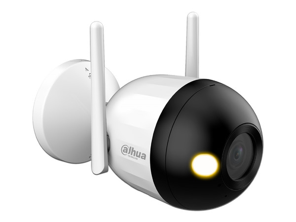 Cámara IP Tipo bala Dahua DH-F2C-LED de 2MP (1920 x 1080), Lente de 2.8mm, Luz Blanca hasta 30m, IP67, Color Blanco. - imagen 3