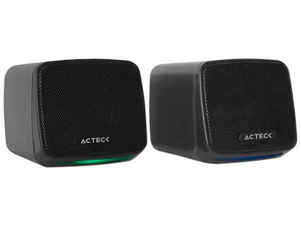Bocinas Acteck AS430, Potencia de altavoces RSM 3W, 3.5mm. Color Negro.