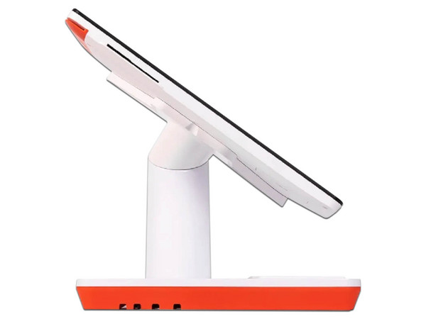 Punto de Venta Clip Stand: Pantalla de 11.6" LED Multi-Touch, Base Giratoria, Bluetooth, Cámara Principal de 8MP, Color Naranja. - imagen 2
