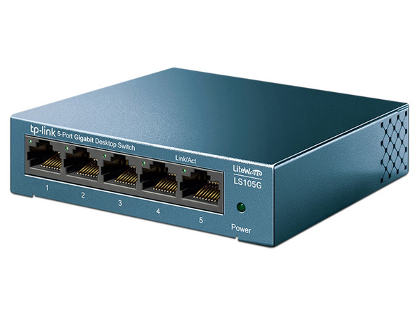 Switch TP-LINK LS105G de 5 Puertos, 10/100/1000 Mbps. - imagen 2