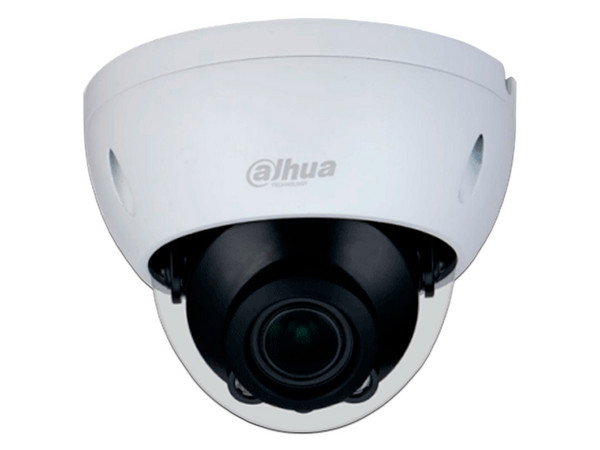 Cámara Tipo Domo Dahua DH-HAC-HDBW1200RAN-Z de 2MP (1920 x 1080), Lente de 2.8mm, IR hasta 60m, IP67, Color Blanco.