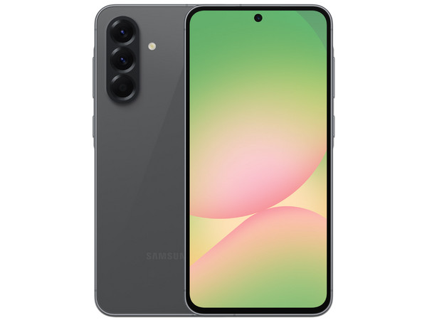 Smartphone Samsung Galaxy A56 5G: Procesador Octa-Core (hasta 2.9 GHz), Memoria RAM de 8GB, Almacenamiento de 256GB, Pantalla Super AMOLED de 6.7" FHD+, Cámara Principal de 50MP, Android 14, Color Negro.