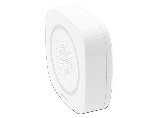 Sirena Inalámbrica Hikvision DS-PSG-WI-433 de 110 dB, 3 tipos de alarma. Color Blanco. - imagen 3