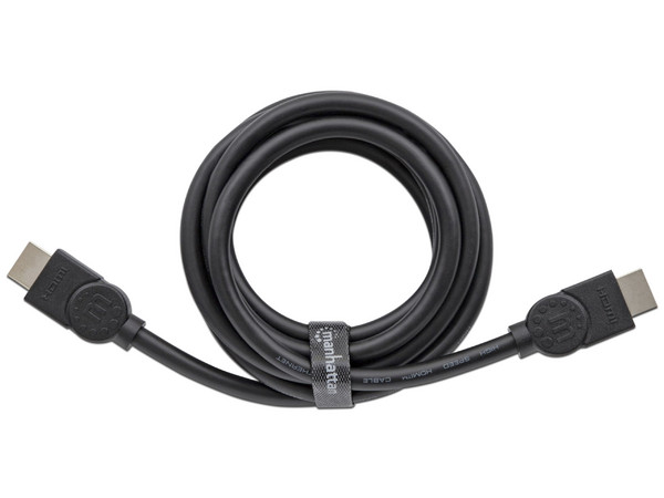 Cable de vídeo Manhattan HDMI(M-M), 2m, Color Negro. - imagen 2
