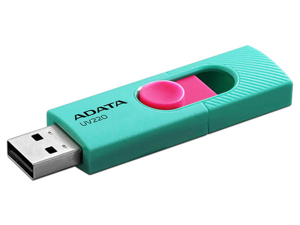 Unidad Flash USB 2.0 ADATA UV220 de 32GB. Color Rosa. - imagen 3