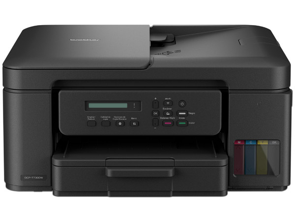 Multifuncional Brother DCP-T730DW de tinta continua, dúplex, USB, WiFi 2.4/5 GHz, 27 ppm, InkBenefit Tank.