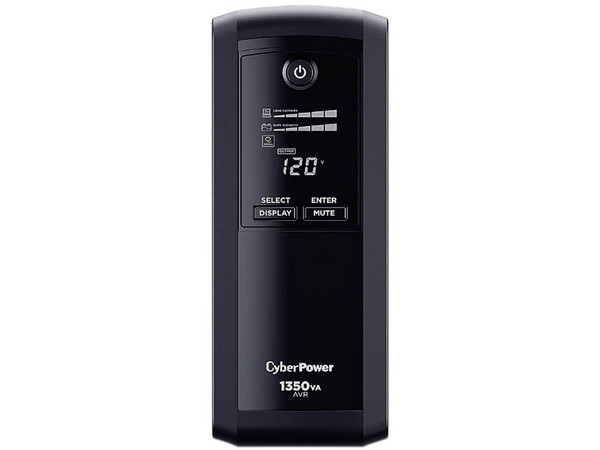 UPS CyberPower CP1350AVRLCDa, 8 Contactos, 1350VA/815W. (3 años de garantía). - imagen 2