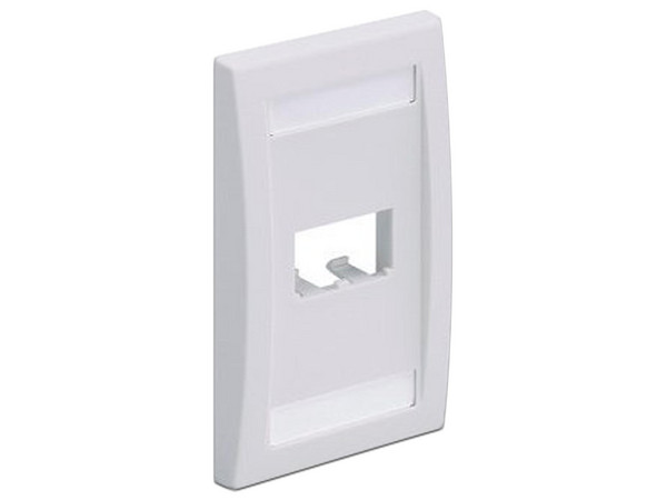 Tapa para Caja Montaje al ras PANDUIT CFPE2WHY de 2 salidas. Color Blanco.