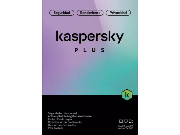 Kaspersky Antivirus Plus, 3 Dispositivos, 1 Año. - imagen 2