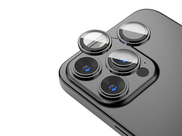 Mica Vidrio MYBAT para iPhone 14 PRO y 14 PRO MAX, Protectora de Cámara, Transparente, Vidrio Templado 9H, Nano Tecnología, Protección contra Fragmentación.