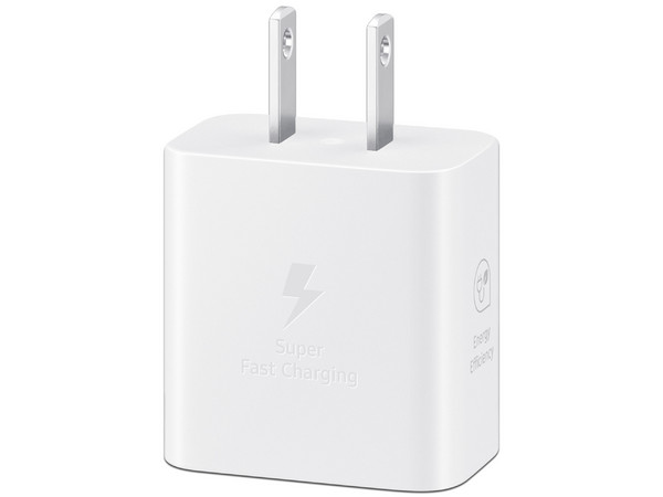 Adaptador Samsung Tipo C, 45W, (Sin Cable). Color Blanco