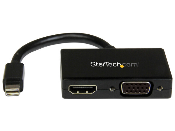 Adaptador de audio y video para Viajes MDP2HDVGA, convertidor Mini DisplayPort a HDMI o VGA.