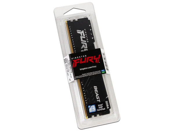 Memoria DIMM Kingston Fury Beast, DDR4, PC4-25600 (3200MHz), CL16, 16GB. - imagen 3